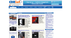Desktop Screenshot of media.cdrinfo.com