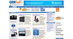 Desktop Screenshot of cdrinfo.com